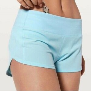 Lululemon 2.5 inch speed short - blue glow